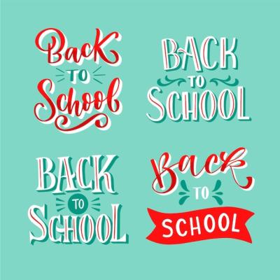 Hand Drawn Back to School Lettering – Free Stock Photo, Download for Free