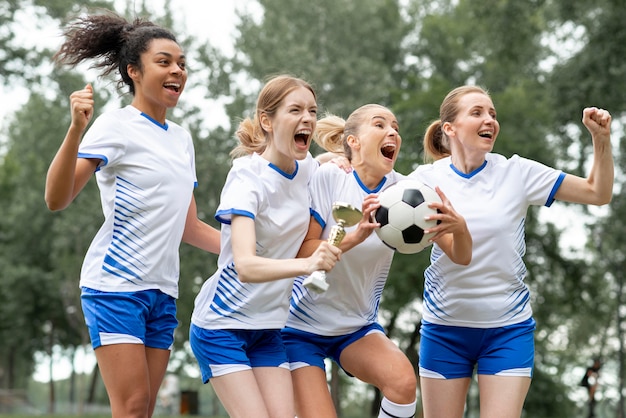 Excited Women Enjoying Cup and Ball – Free Stock Photo, Download for Free