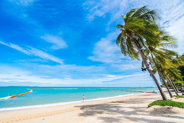 Person Relaxing Under a Palm Tree on the Beach – Free to Download