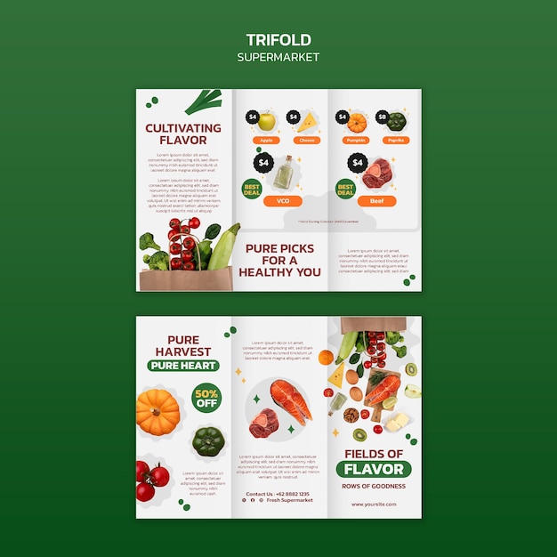 Supermarket Template Design – Free Stock Photo for Download