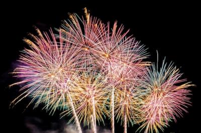 Colorful Firework Display at Night – Free Stock Photo for Download