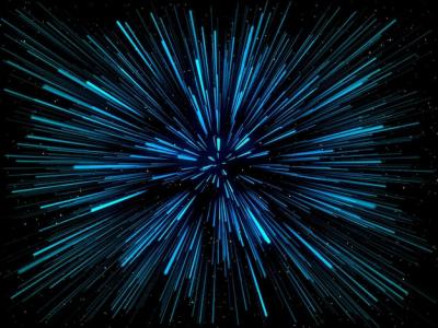 3D Modern Background with Hyperspace Style Design – Free Download