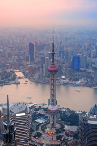 Stunning Shanghai Sunset – Free Stock Photo for Download