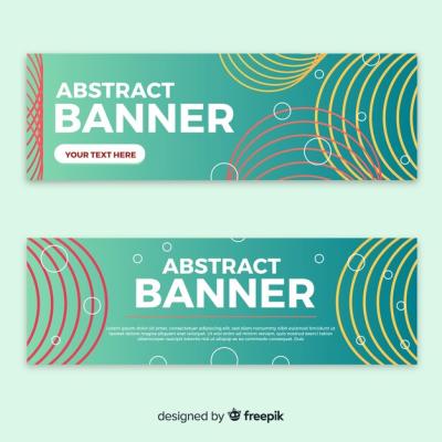 Abstract Banner Design – Free Stock Photo, Download Free