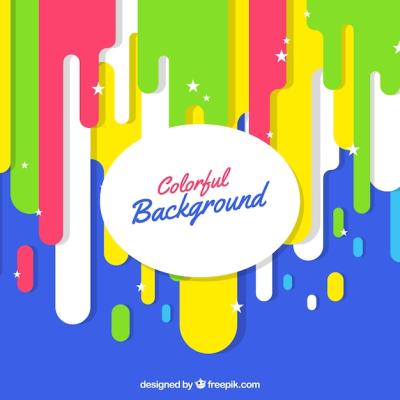 Colorful Background with Abstract Shapes – Free Download, Download Free Stock Photo