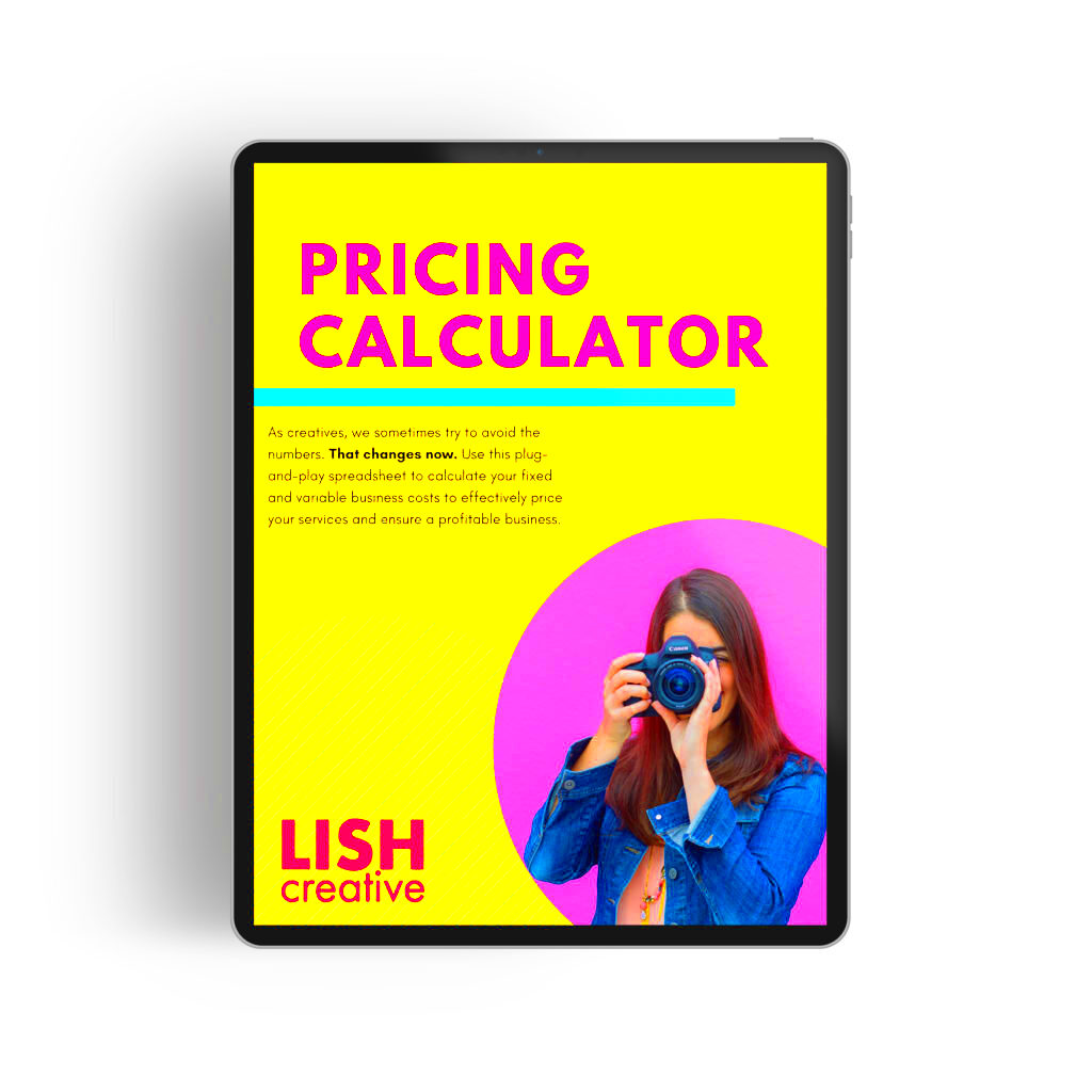 How to Price Your Photography Services  LISH Creative