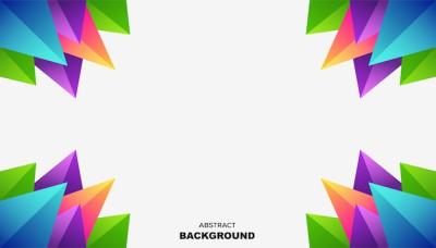 Colorful Gradient Geometric Background – Free Stock Photo for Download