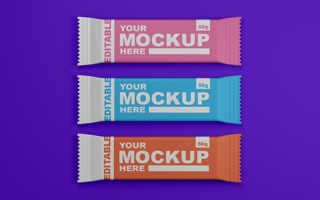 Realistic Snackbar Mockup Design – Free Download