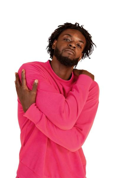 Portrait of Man Wearing Pink – Free Download Stock Photo