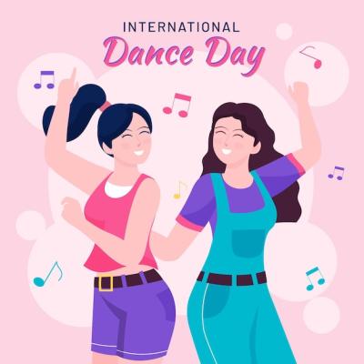 International Dance Day Illustration – Free Download