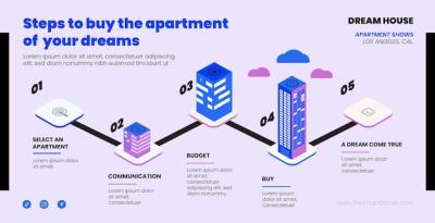 Isometric Architecture Project Infographic – Free Stock Photo, Download for Free