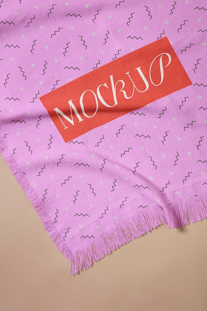 Textile Blanket Mock-Up: Free Stock Photos for Download