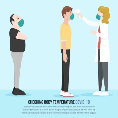 Body Temperature Check in Public Areas – Free Download