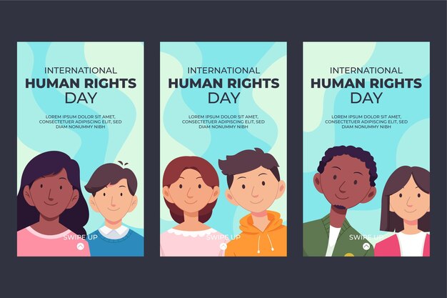 International Human Rights Day Instagram Stories Collection – Free Download