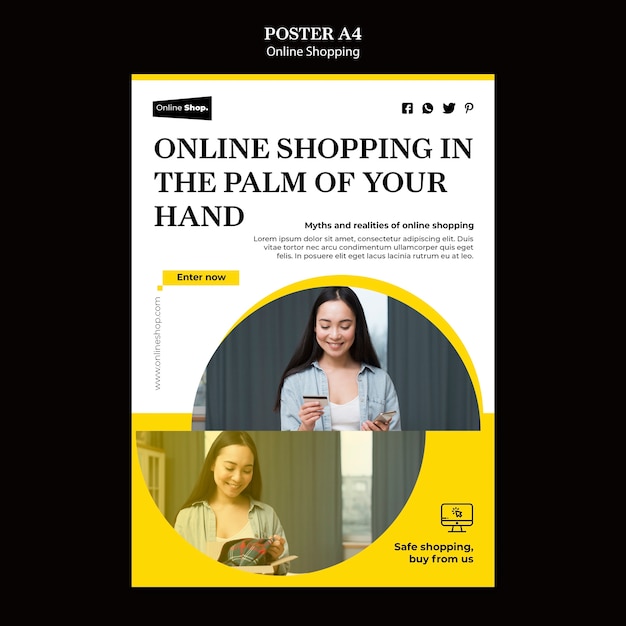 Online Shopping Poster Free Download – Download Free Stock Photo