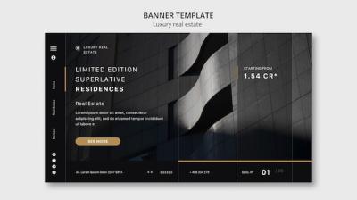 Luxury Real Estate Landing Page Template – Free Download