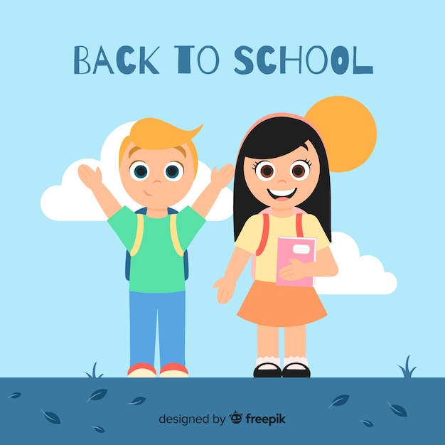 Hand Drawn Children Back to School – Free Stock Photos for Download