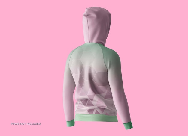 Hoodie Raglan Jacket Mockup – Free Download