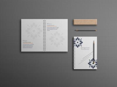 Minimal and Clean Notepad Mockup – Free Download