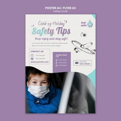 Travel and Safety Print Template – Free Download