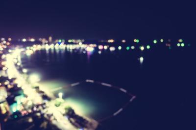 Blurred Night Beach Area – Free Stock Photo, Download Free