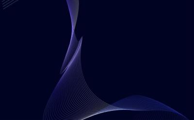 High Resolution Blue Gradient Wave Lines – Free Stock Photo, Download Free