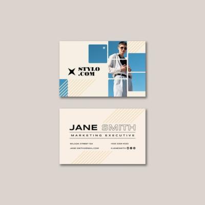 Fashion Business Template in Flat Design – Free Download