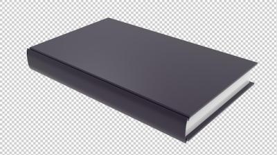 3D Render of an Isolated Book on White – Free Download