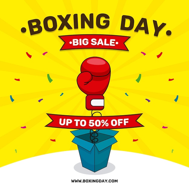 Hand Drawn Boxing Day Sale – Free Download, Free Stock Photo