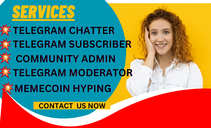 I Will Be Your Telegram Mod, Community Manager, and Admin with 20 Active Chatter