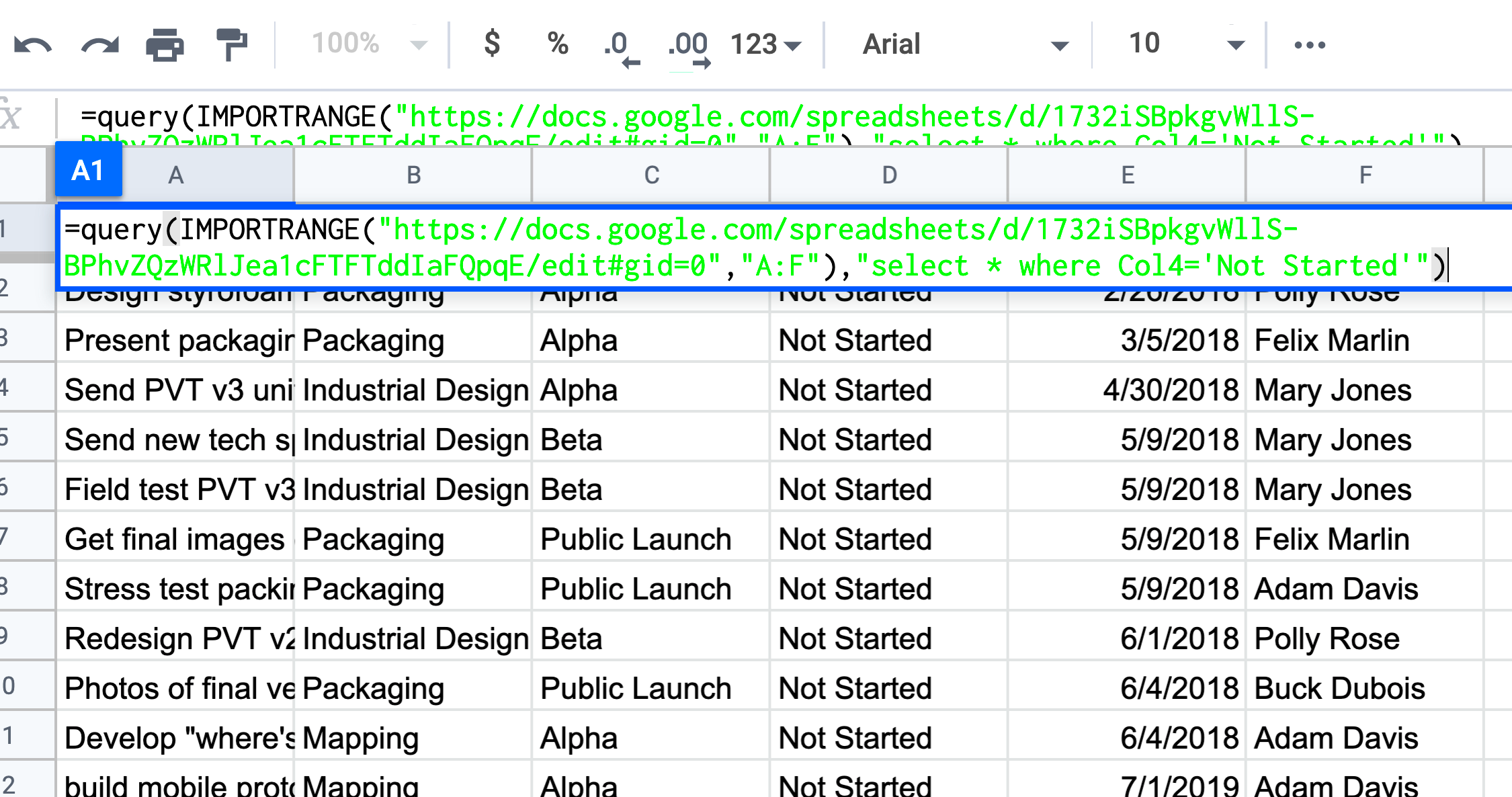 How to import data from one Google Sheet to another  KeyCuts Blog