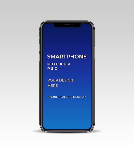 Smartphone Mockup for Design Presentation – Free Download