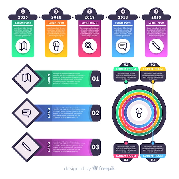 Infographic Element Collection – Download Free Stock Photos