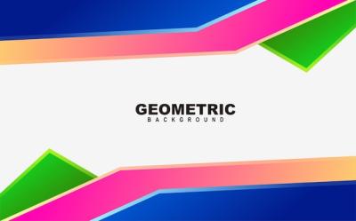 Modern Abstract Background Design Featuring Geometric Shapes – Free Download