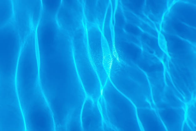 Blue Ripple Water Background – Swimming Pool Water Sun Reflection for Free Download