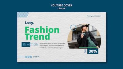 Lifestyle Concept YouTube Cover Template – Free Download