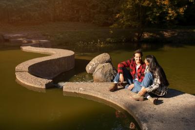 Couple Sitting Together – Free Stock Photo for Download