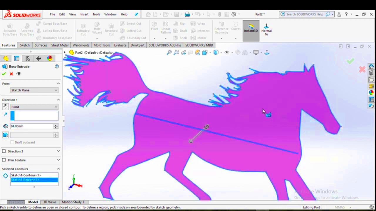 Solidworks  Autotrace  How to trace a photo in solidworks 