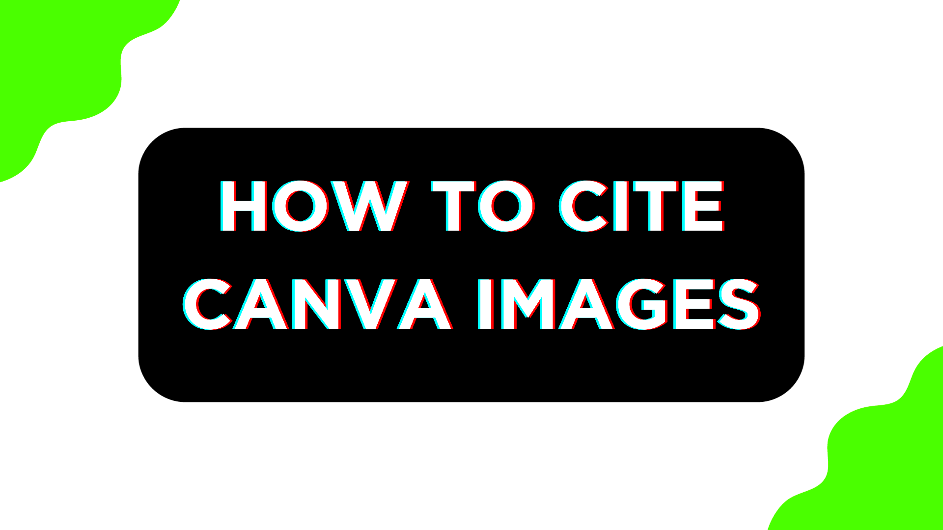 How To Cite Canva Images  Pttrns