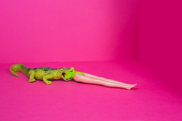 Crocodile Eating Doll – Free Stock Photo | Download Free