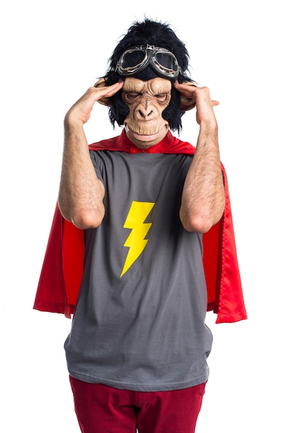 Frustrated Superhero Monkey Man – Free Stock Photo, Download for Free