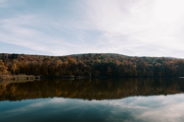 Morning Lake Reflection – Free Stock Photo for Download