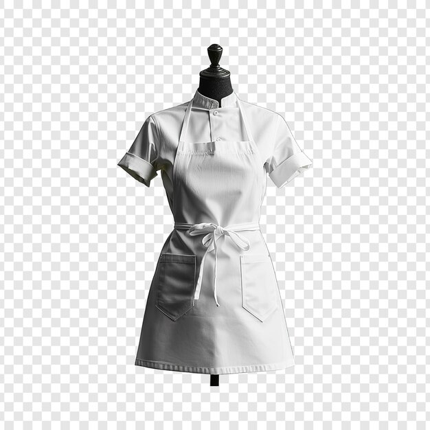 Mannequin Mockup of Apron on Transparent Background – Free Download