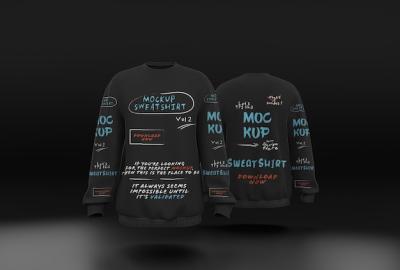 Sweatshirt Mock-Up Design – Free to Download