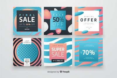 Promotion Square Banner Collection – Free Download