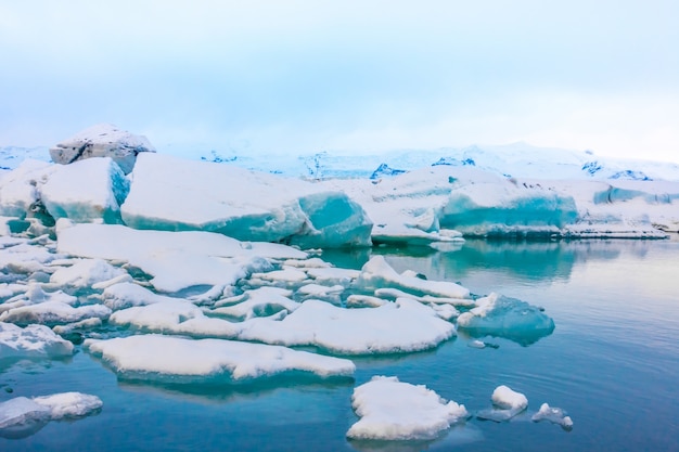 Icebergs in Glacier Lagoon, Iceland – Free Stock Photo for Download