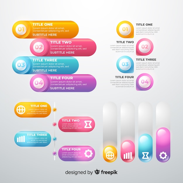 Infographic Element Collection – Free to Download