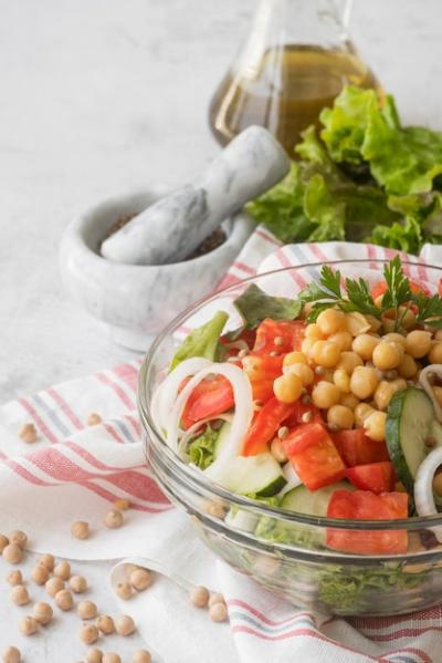 Delicious Salad with Beans Concept – Free Stock Photo for Download