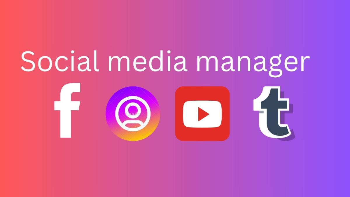 I Will Be Your Social Media Marketing Manager and Content Creator