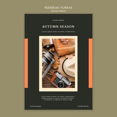 Autumn Concept Flyer Template – Free to Download